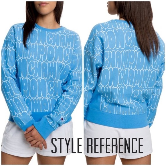 Champion Life Womens Reverse Weave Crew Sweater Size Large - Picture 14 of 16